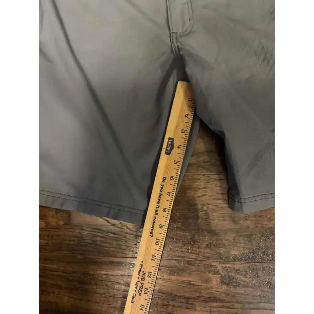 Wrangler ATG Outdoor Hiking Shorts Men’s 48 Gray Zip Utility Performance
